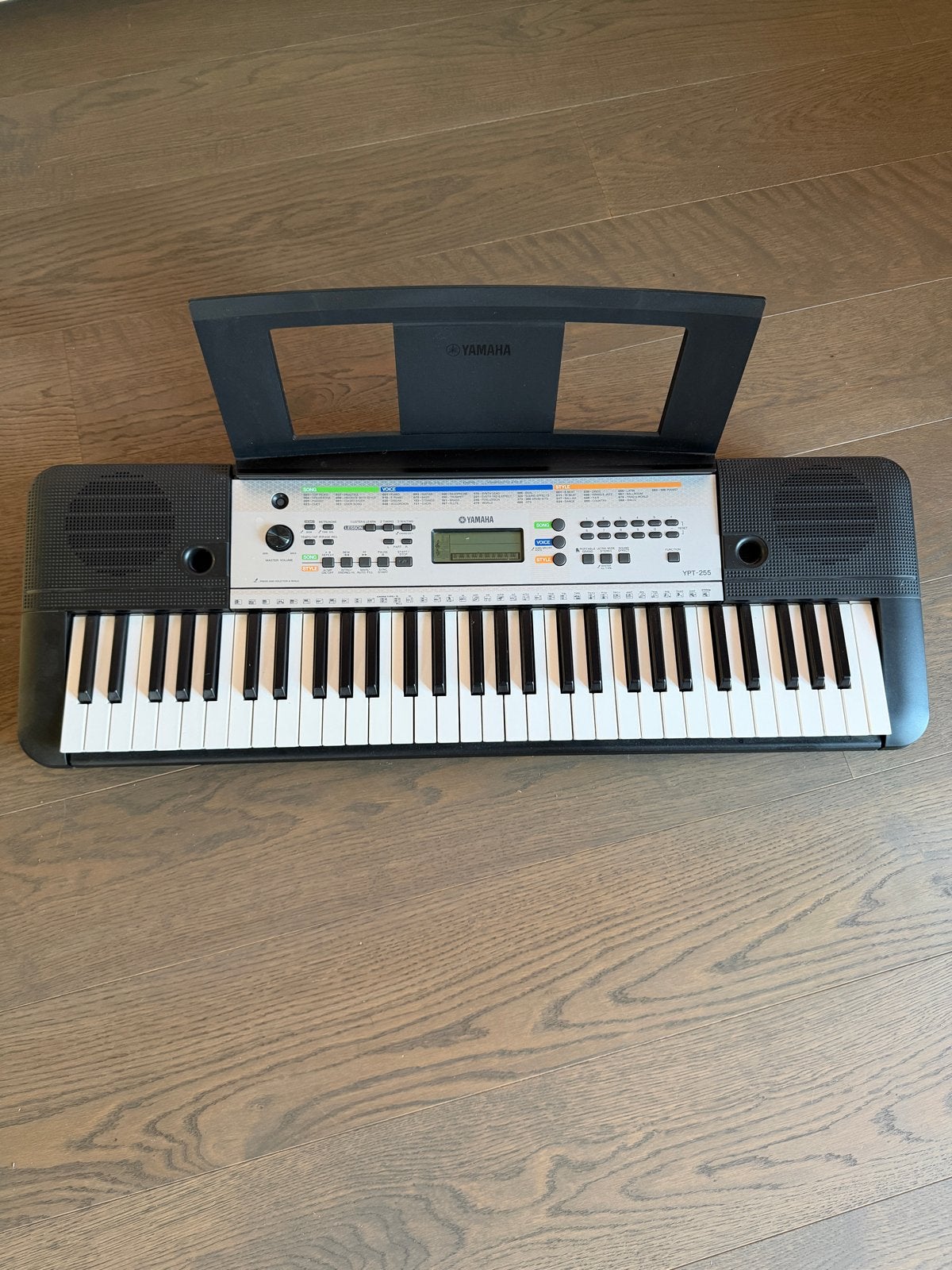 Yamaha YPT-255 Keyboard met 61 toetsen en standaard, Muziek en Instrumenten, Keyboards, Ophalen, Yamaha, Aanslaggevoelig, 61 toetsen