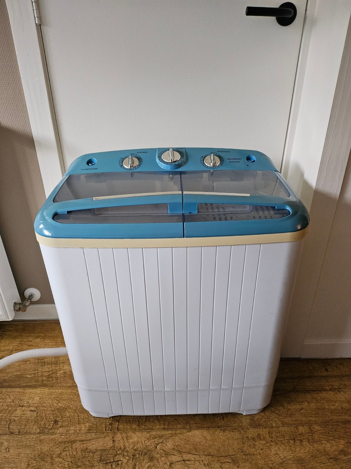 Movewasser kampeerwasmachine en droogtrommel, Ophalen, Gebruikt