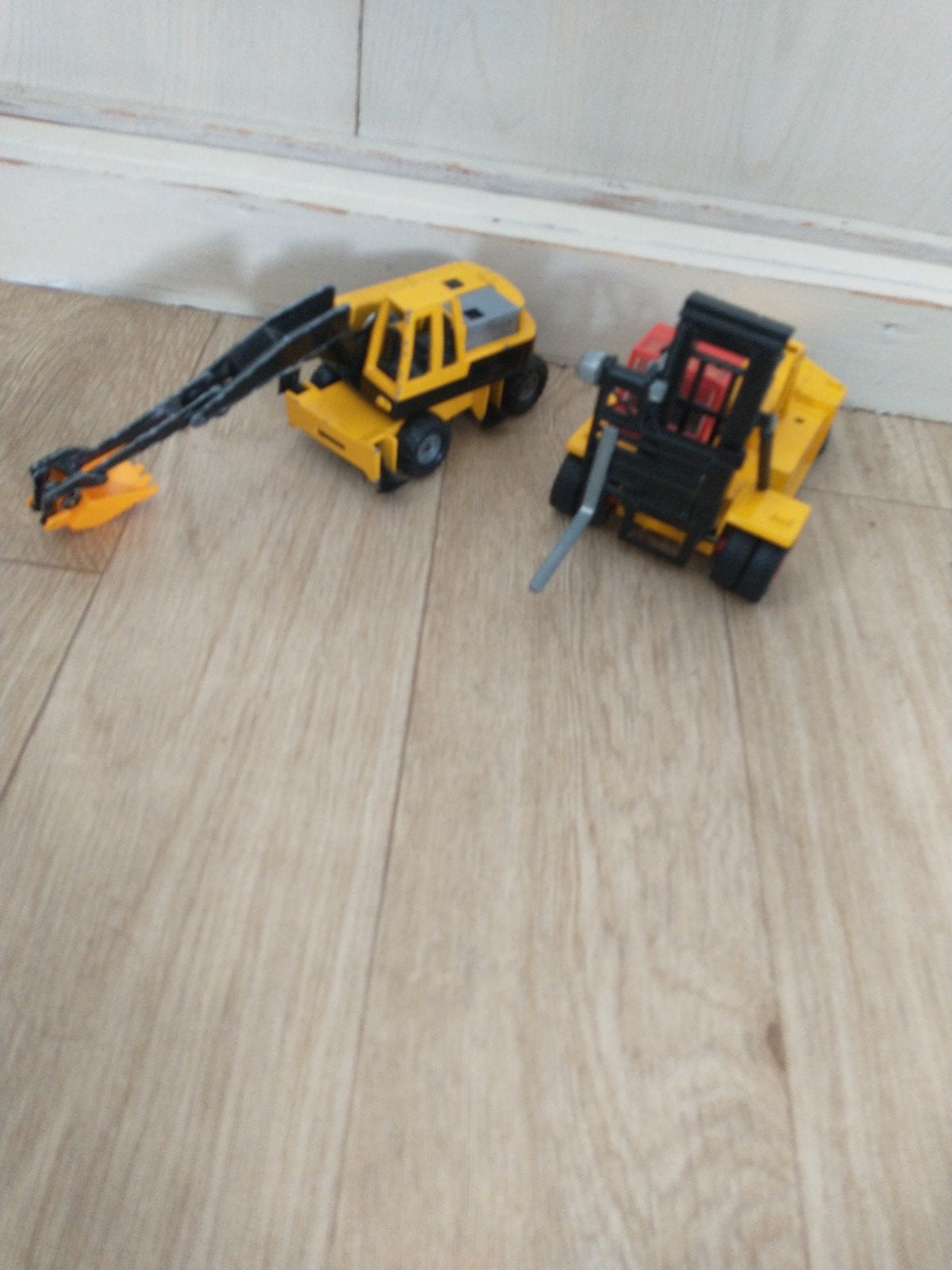 Heftruck met graafmachine, Ophalen of Verzenden, Gebruikt