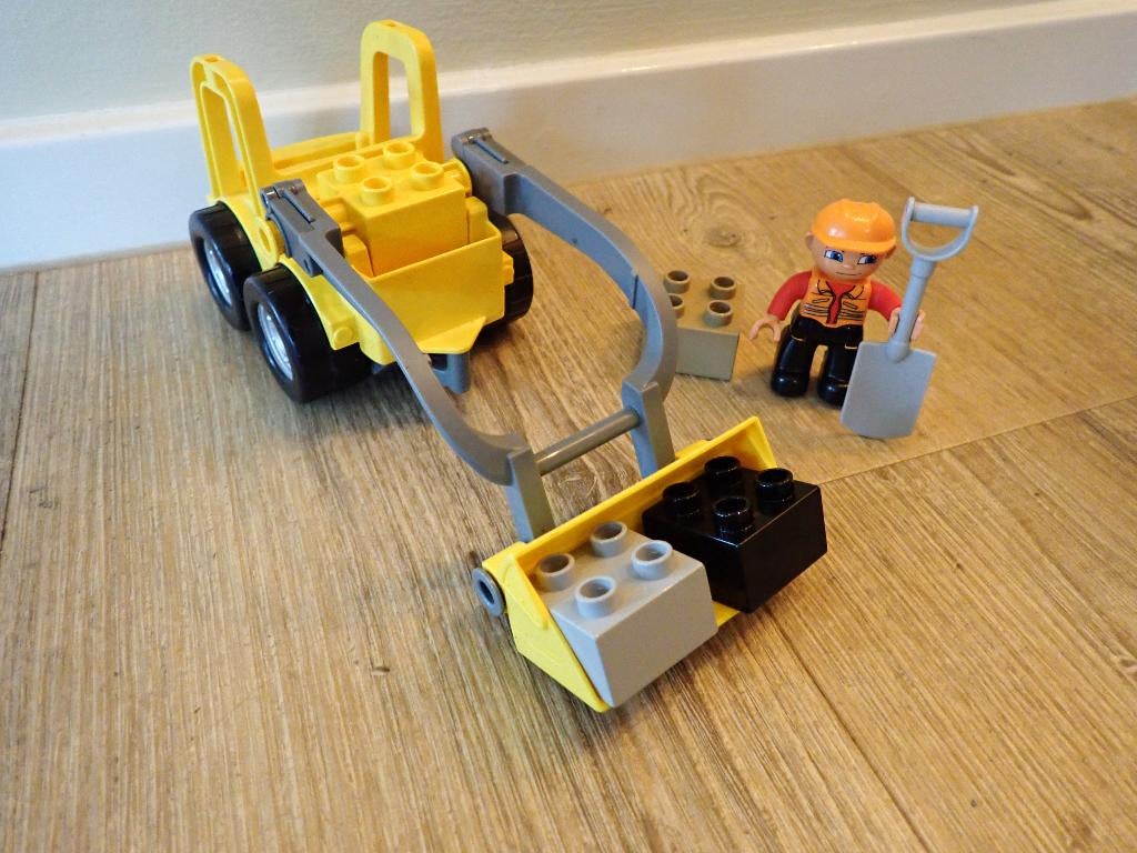 duplo Shovel 5650, Ophalen of Verzenden, Zo goed als nieuw, Complete set, Duplo
