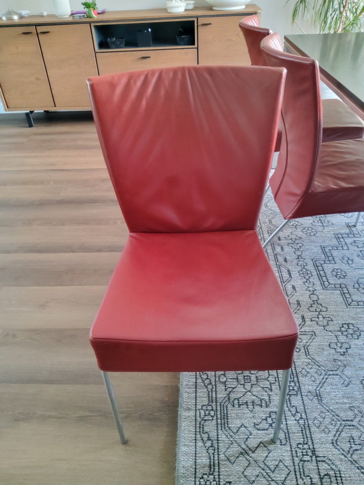 Design Eetkamerstoelen Montis Spica, Gebruikt, Ophalen of Verzenden, Modern, Vijf, Zes of meer stoelen