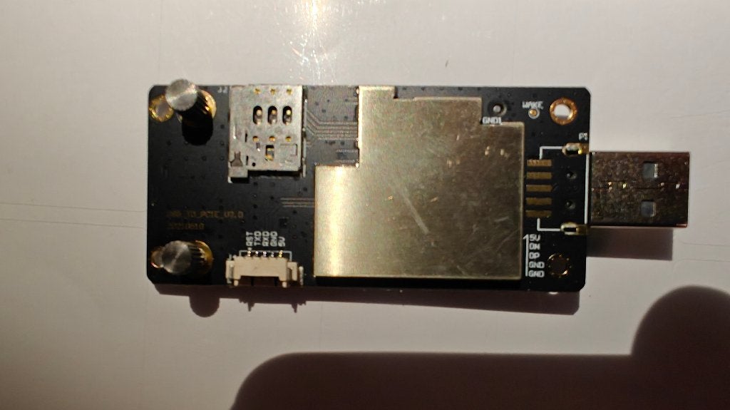 MINI PCI-E naar USB adapter DIY, Ophalen of Verzenden, Gebruikt