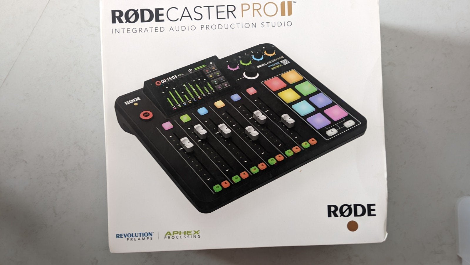 Rode podcast set - caster pro II en 4 pod mics, Ophalen of Verzenden, Zo goed als nieuw