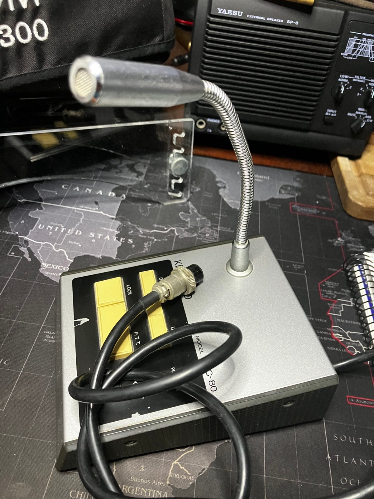 Kenwood MC-80 tafelmicrofoon, Ophalen of Verzenden, Zo goed als nieuw