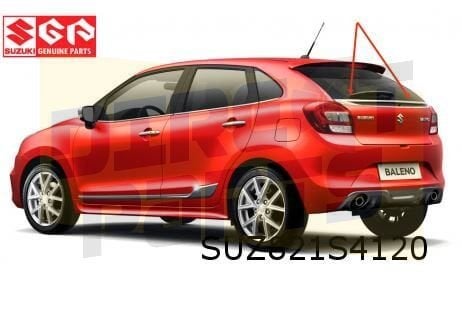 Suzuki Baleno achterkleplijst chrome (5/16-) Origineel! 8394, -, Nieuw, Ophalen of Verzenden, Achter