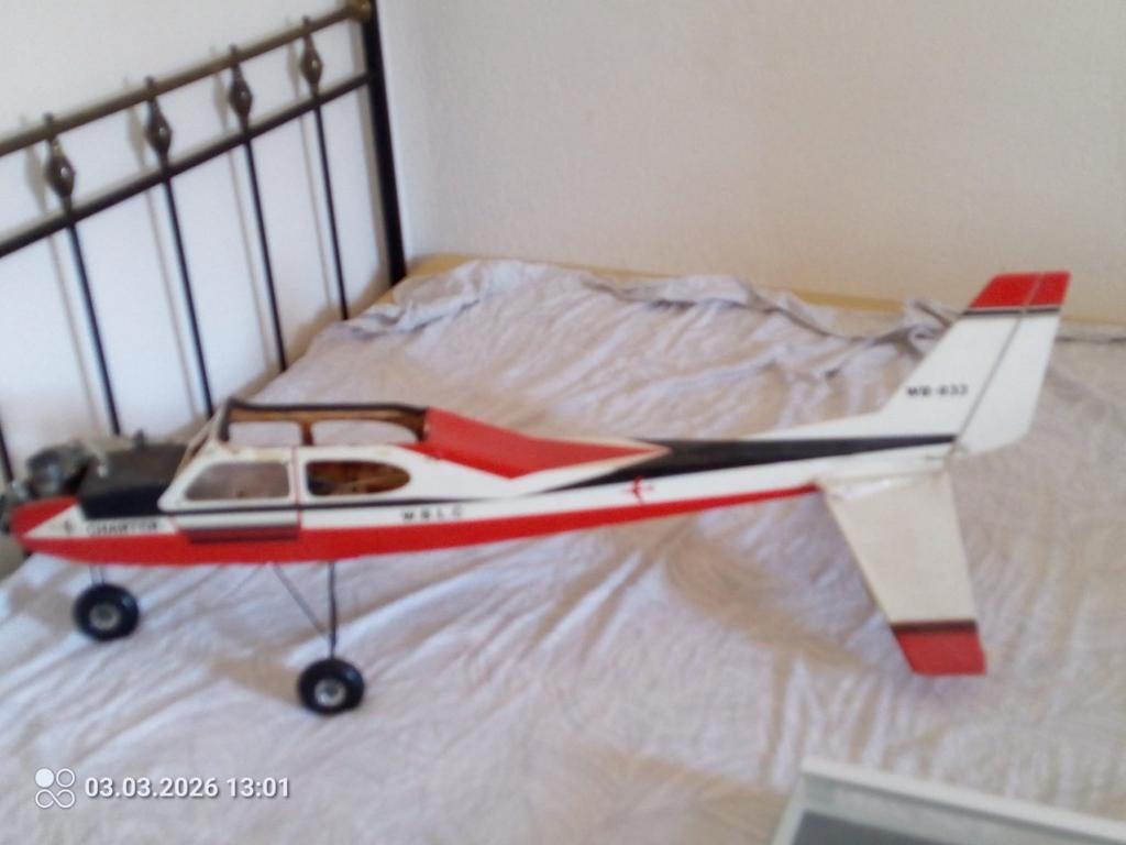Robbe Charter RC Vliegtuig - Klassiek Modelvliegtuig, Hobby en Vrije tijd, Modelbouw | Radiografisch | Vliegtuigen, Gebruikt, Ophalen of Verzenden