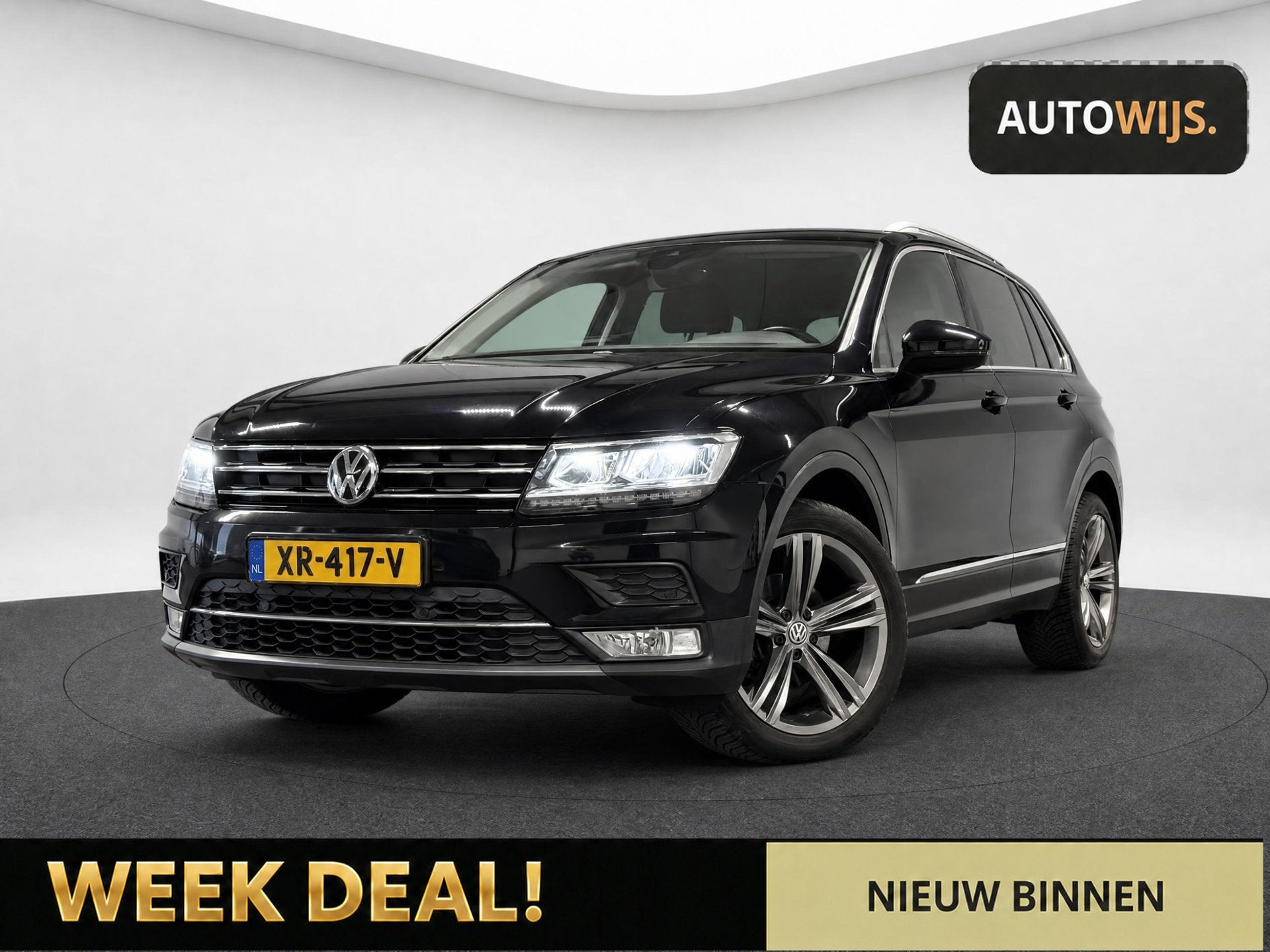 Volkswagen Tiguan 1.4 TSI ACT Comfortline Business R|LED|TRE, Auto's, Dealer onderhouden, 4 cilinders, 150 pk, Alcantara