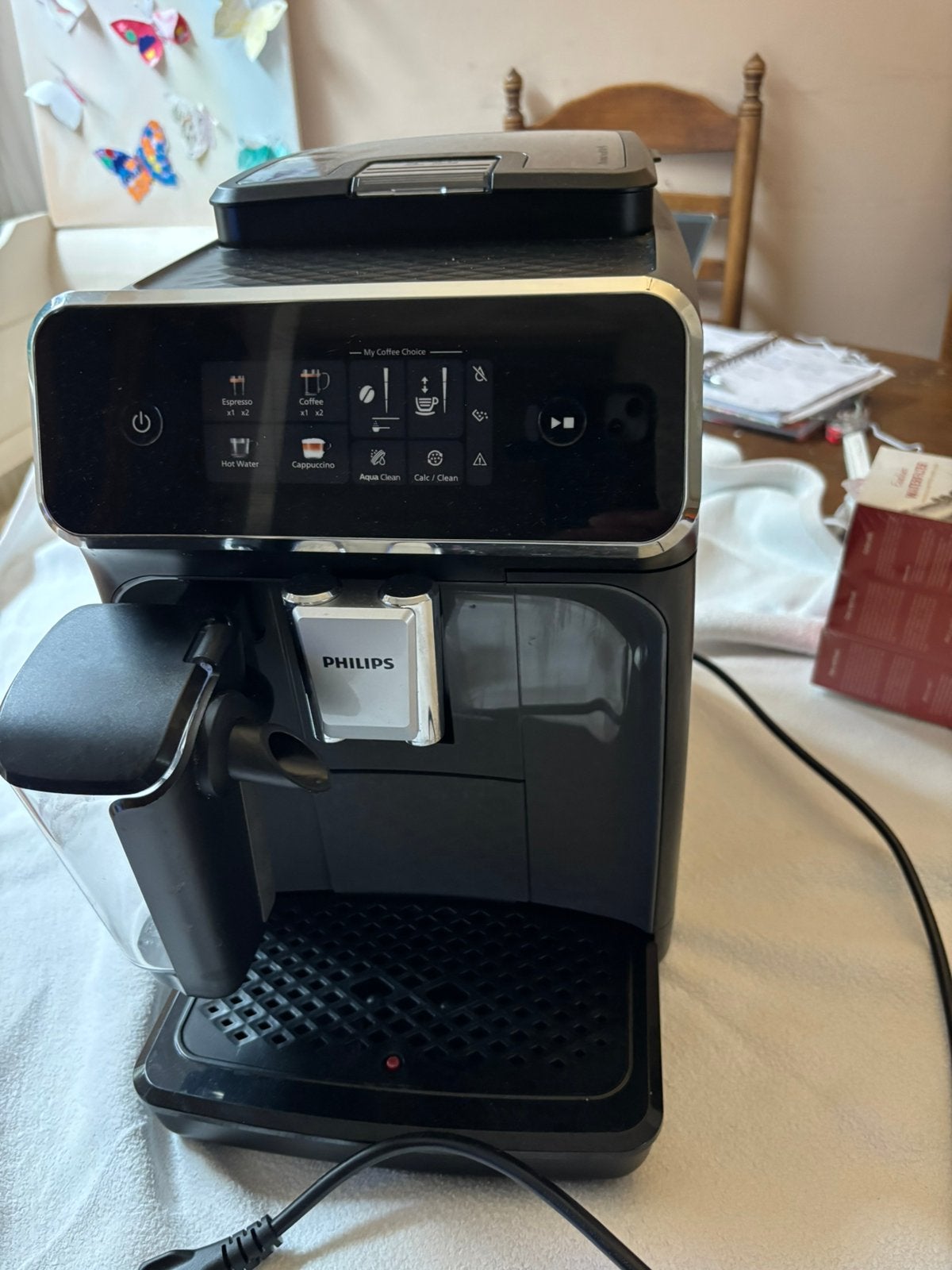 Philips koffiebonen machine, Ophalen, Zo goed als nieuw, Koffiemachine, Koffiebonen
