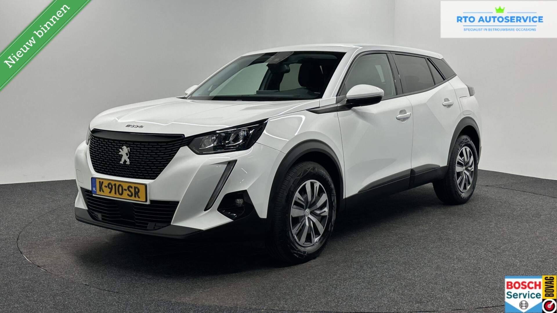 Peugeot 2008 1.2 PureTech Blue Lease Active CRUISE LM CARPLA, Auto's, Peugeot, Gebruikt, 1199 cc, Met garantie (alle), Wit