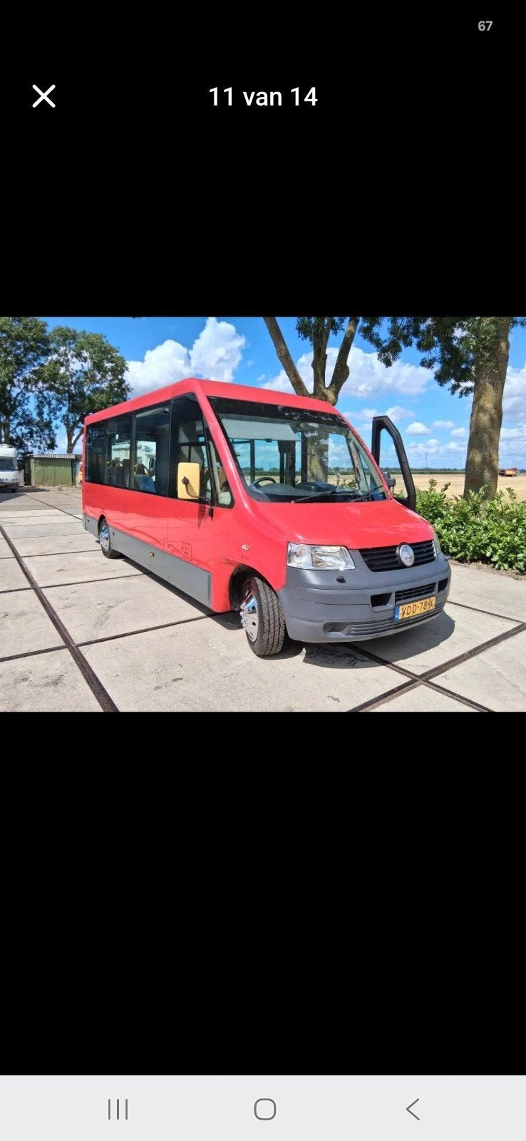 Volkswagen minibus Bleubird, Auto's, 13 km/l, Volkswagen, 2780 kg, Diesel