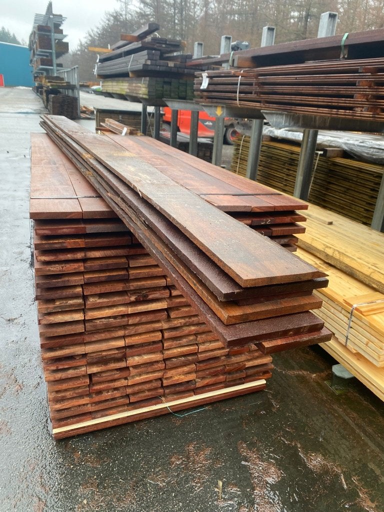 Hardhouten planken 395cm nr. 646, Ophalen, Zo goed als nieuw, 250 cm of meer, Planken
