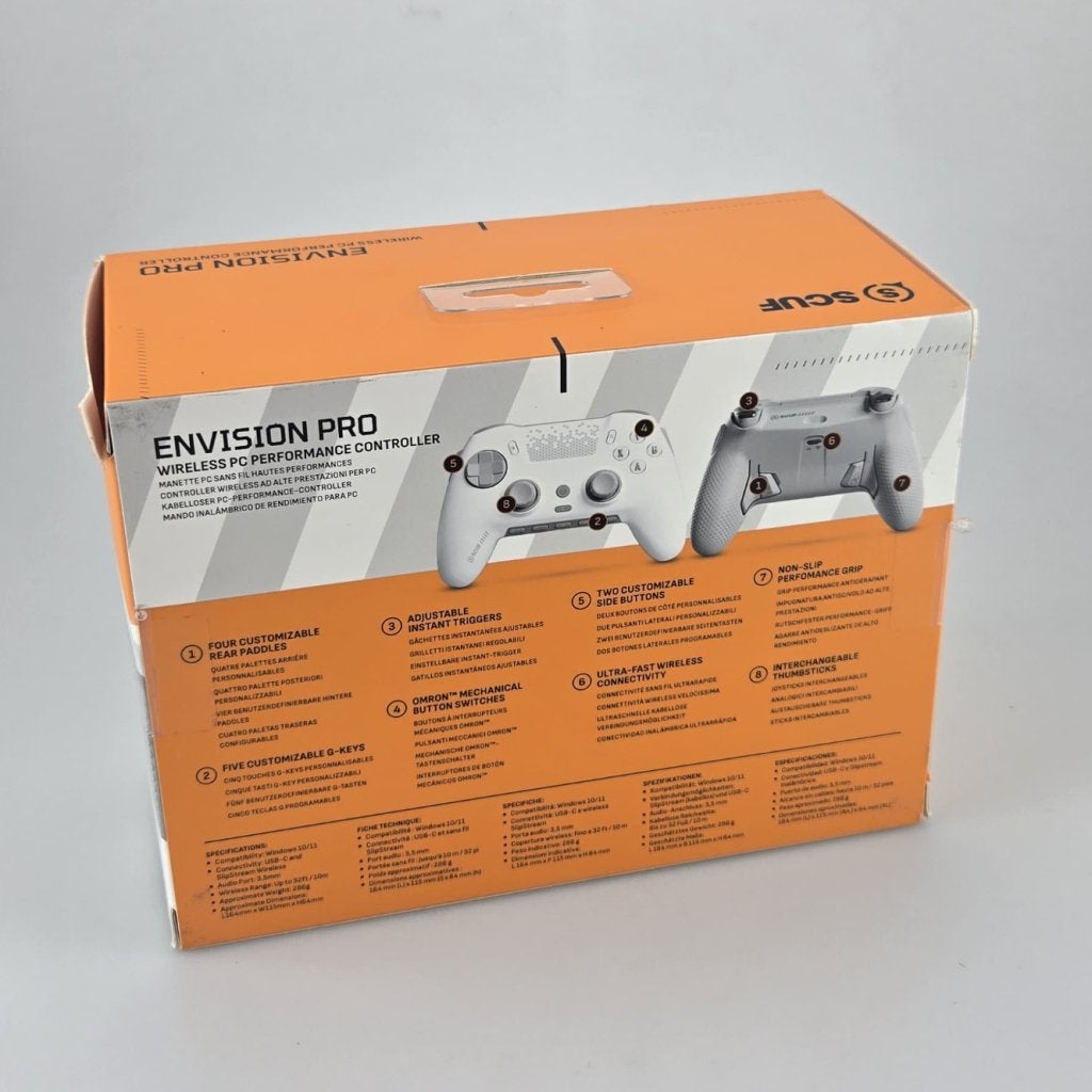 SCUF Envision Pro Wireless Gaming Controller Wit | Nieuw, Microsoft, Gebruikt, Support@microsoft.com, Microsoft Corporation
One Microsoft Way
Redmond, WA 98052-6399
USA