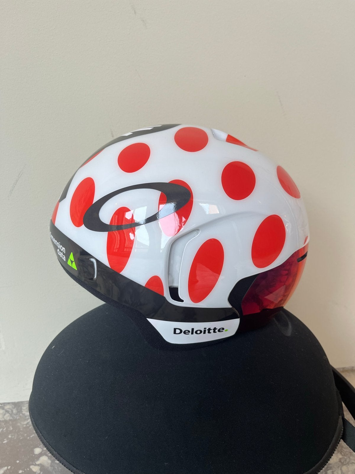 Oakley ARO7 MIPS Fietshelm - Bolletjestrui Design, Ophalen of Verzenden, Nieuw, Overige maten, Heer of Dame
