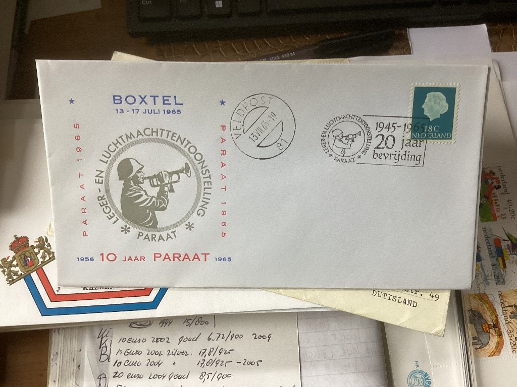 No2404 Veldpost Boxtel 13-7-1965 10 jaar paraat5 Nederland, Ophalen, Onbeschreven, Nederland