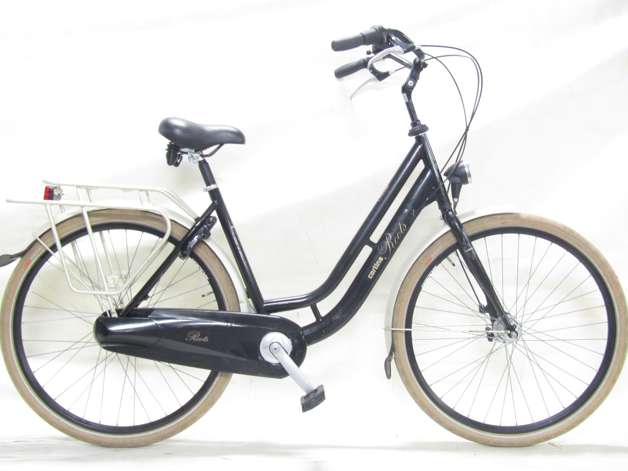 Cortina Roots zwart dames 51cm 28inch, 50 tot 53 cm, Gebruikt, Overige merken, Versnellingen