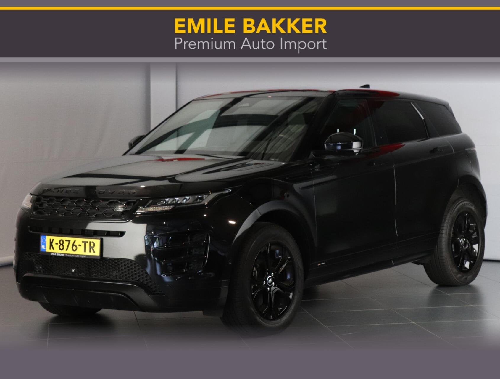 Land Rover Range Rover Evoque 1.5 P300e AWD R-Dynamic SE, Auto's, Automaat, 309 pk, Zwart, Vierwielaandrijving