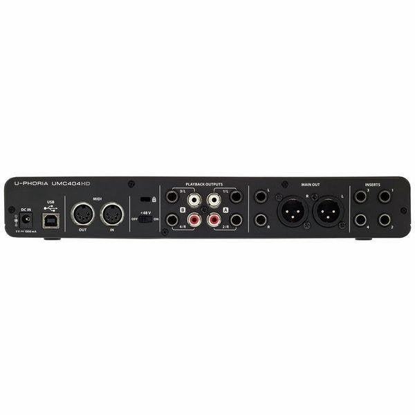 Behringer UMC404HD USB audio-interface met Midas preamps, Extern, ., Nieuw, Ophalen of Verzenden