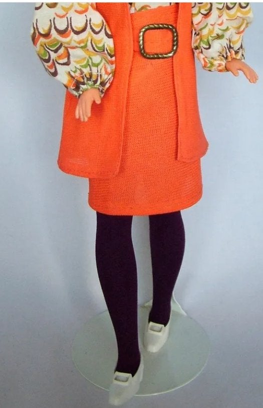 Oude witte Sindy Barbie schoentjes met gesp, Ophalen of Verzenden, Gebruikt, Accessoires