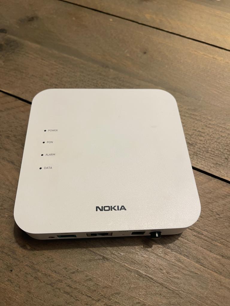 Nokia XS-010X-Q XGS-PON ONT (meerdere beschikbaar), Ophalen of Verzenden, Zo goed als nieuw