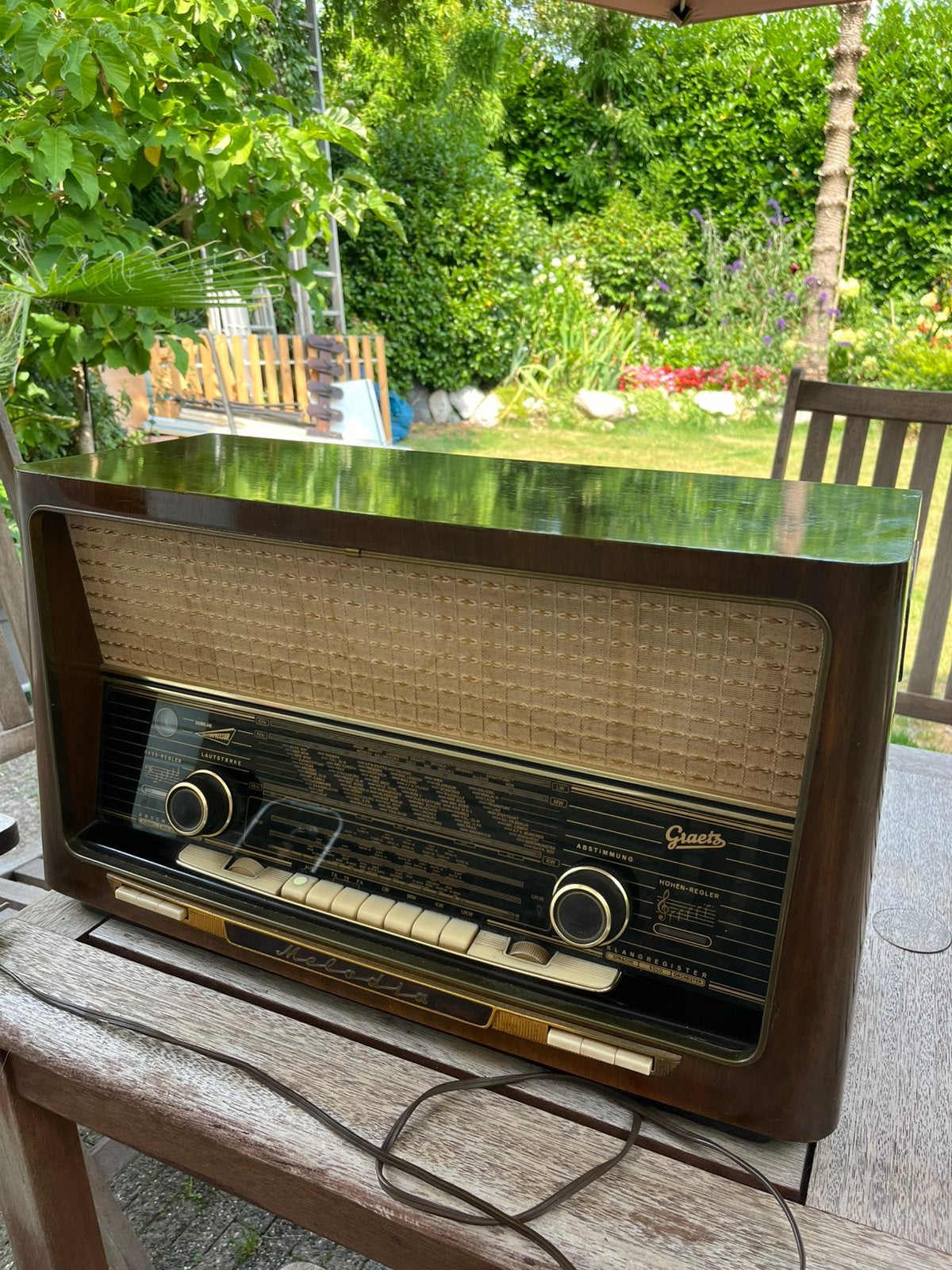 Buizenradio Graetz Melodia 419, Ophalen