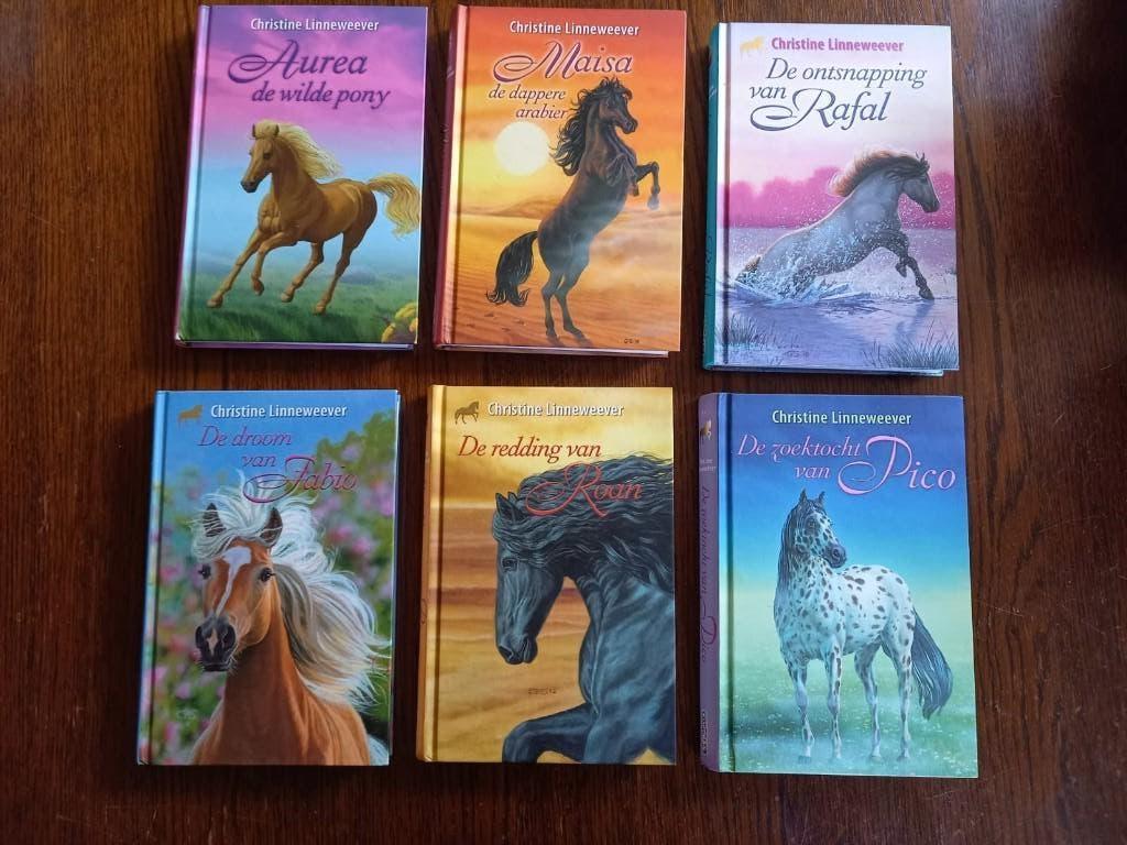 Boeken Gouden Paarden serie Christine Linneweever, Ophalen, Zo goed als nieuw, Christine Linneweaver, Fictie
