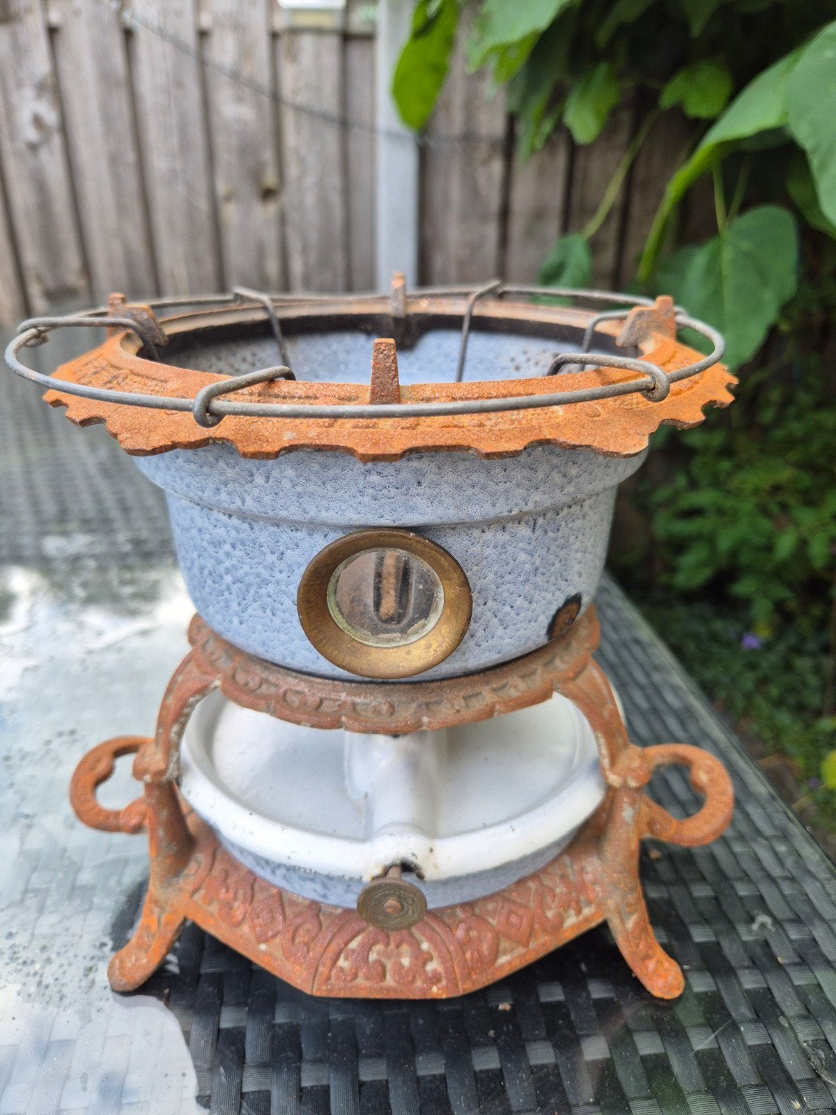Antieke Petroleumbrander - Vintage Kooktoestel, Antiek en Kunst, Ophalen of Verzenden