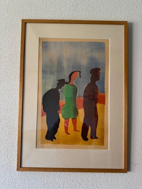 H.N. Werkman, Ophalen