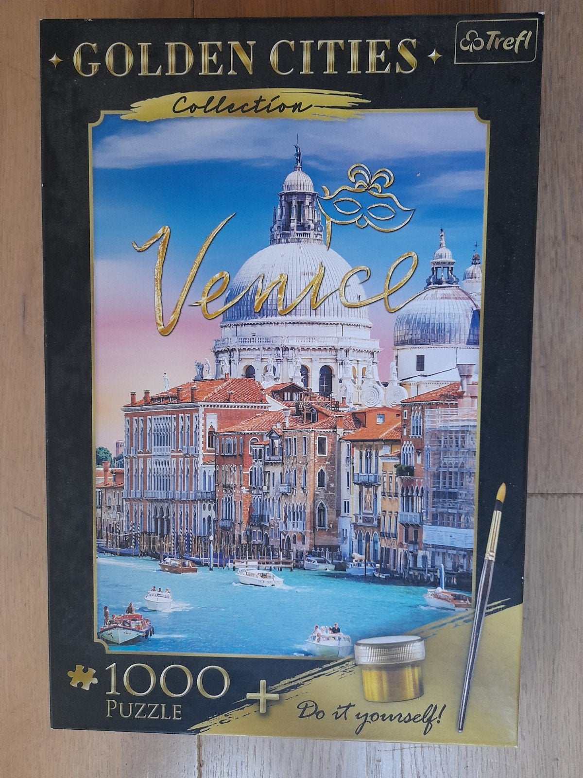 Trefl Golden Cities Venetië Legpuzzel 1000 stukjes, Hobby en Vrije tijd, Ophalen of Verzenden, 500 t/m 1500 stukjes, Zo goed als nieuw