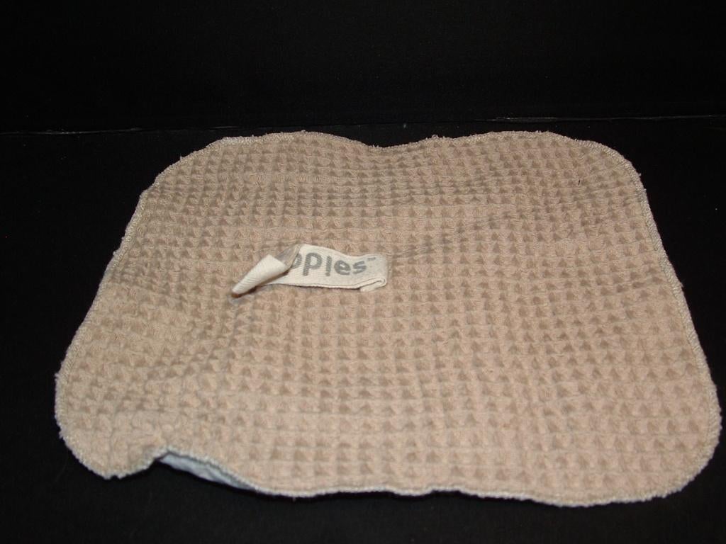 UPPIES KNUFFELDOEKJE KATOEN GEWAFELD BEIGE MET, Ophalen of Verzenden, Nieuw, Overige typen