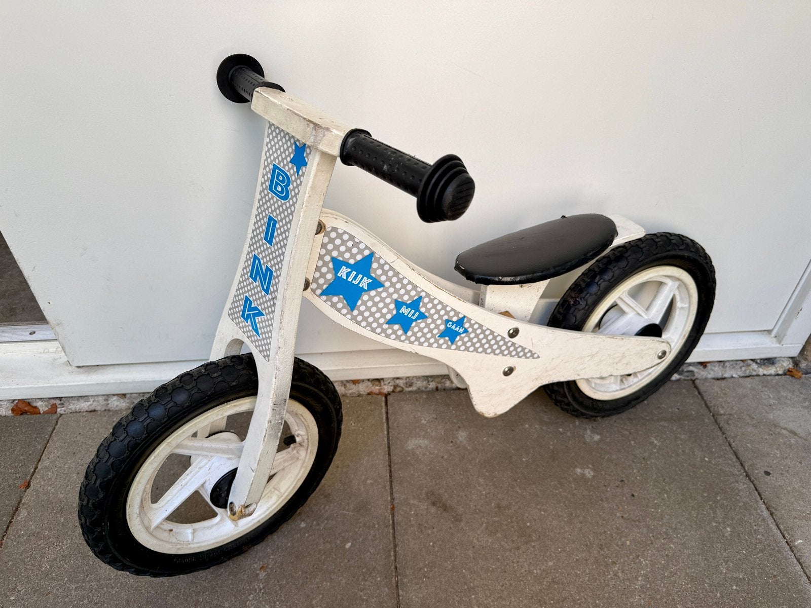 Houten loopfiets, Ophalen, Gebruikt, Loopfiets
