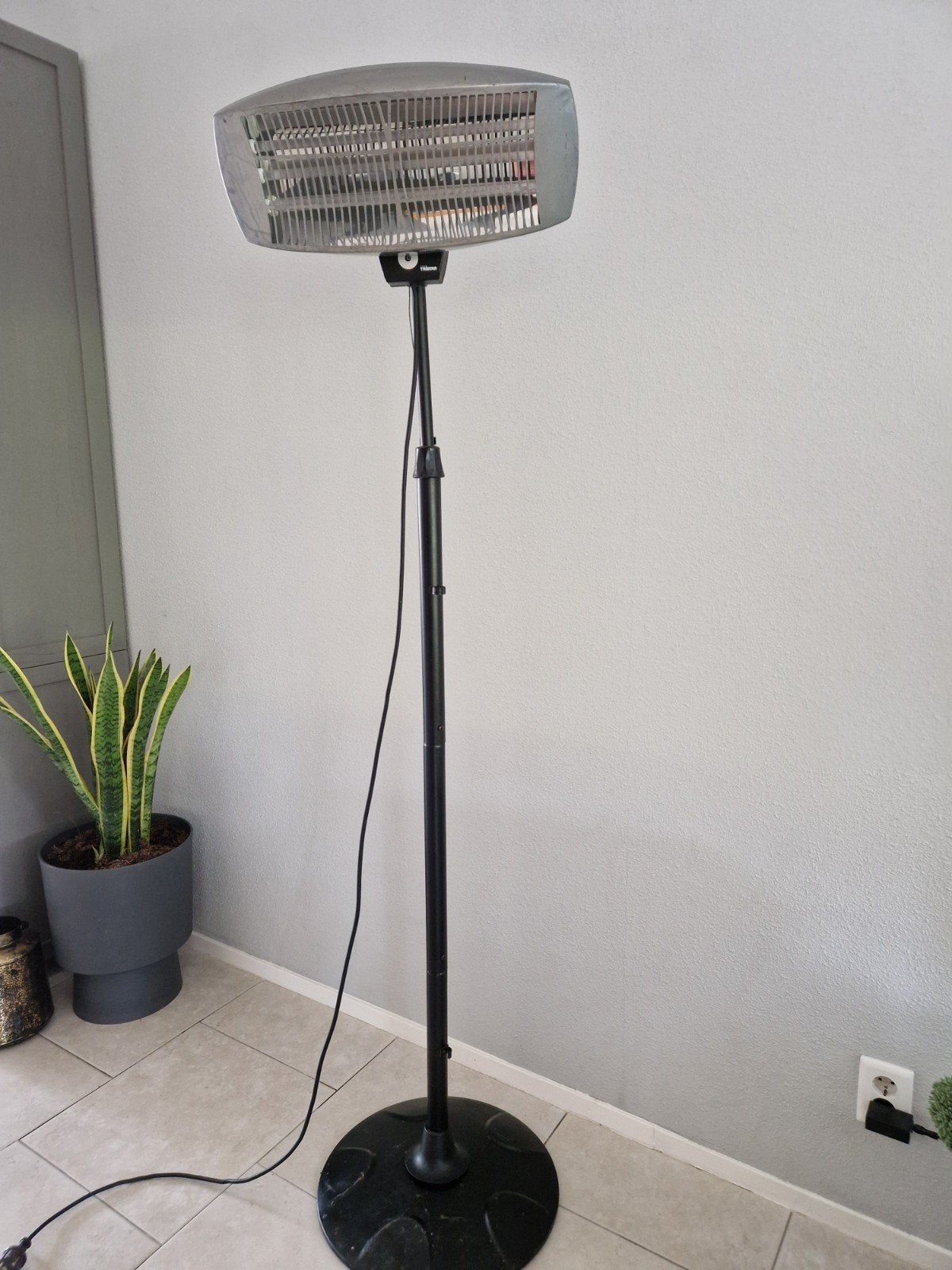 Tristar Terrasheater - Elektrisch, 3 standen, Draaibaar, Gebruikt, Vloer, Ophalen