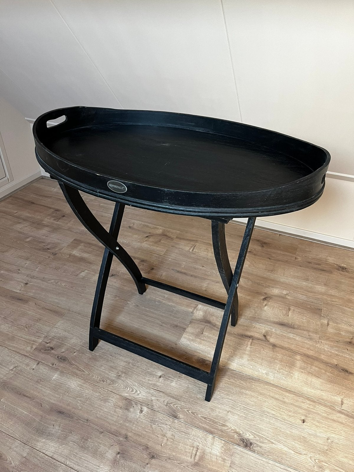 Riverdale bijzettafel / butlertray, Ophalen of Verzenden, Zo goed als nieuw, 75 cm of meer, 60 cm of meer