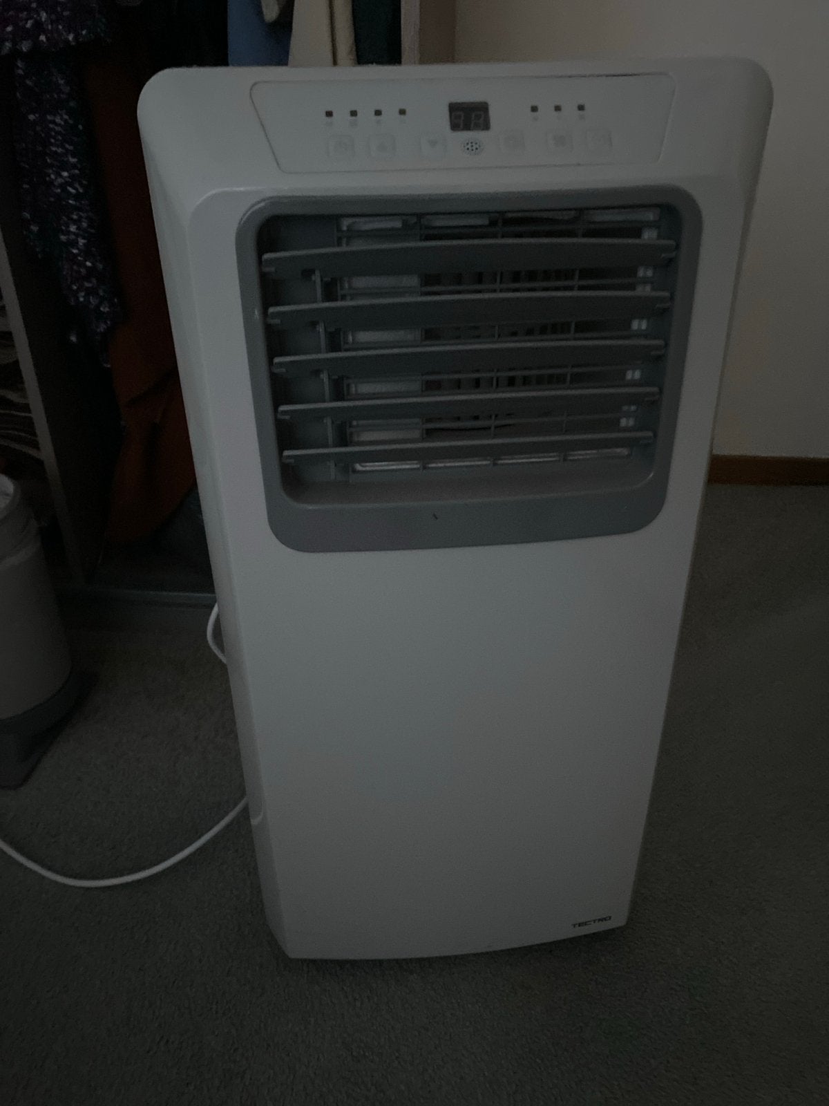Tectro Mobiele Airco TP 2520 - Koelen en Ontvochtigen, Ophalen, Gebruikt, Minder dan 60 m³, Timer