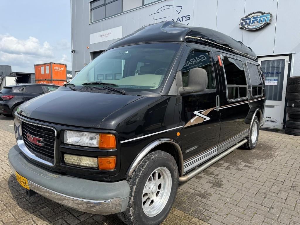 Chevrolet Express 5.7 GMC Savana camper LPG-G3, Auto's, Chevrolet, Bedrijf, Chevy Van, ABS, Airbags, Airconditioning, Bluetooth