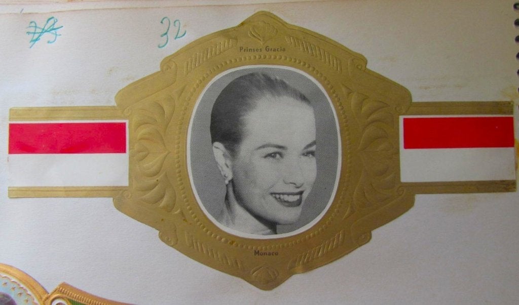 sigarenbandje  Grace Kelly   lengte  15 cm, Ophalen of Verzenden, Gebruikt, Film, Overige typen