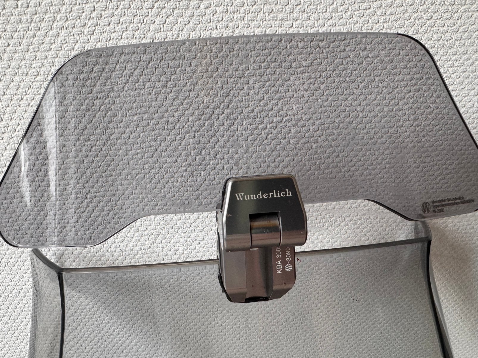 Wunderlich VARIO-ERGO+ windshield extension like new, Ophalen of Verzenden, Zo goed als nieuw