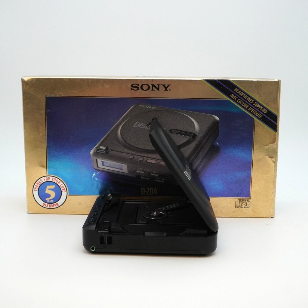 Sony D-20A Discman Compleet in Doos met Bon van 1989, Audio, Tv en Foto, Sony, Support@sony.com, 1-7-1 Konan, Minato-ku
Tokyo 108-0075
Japan