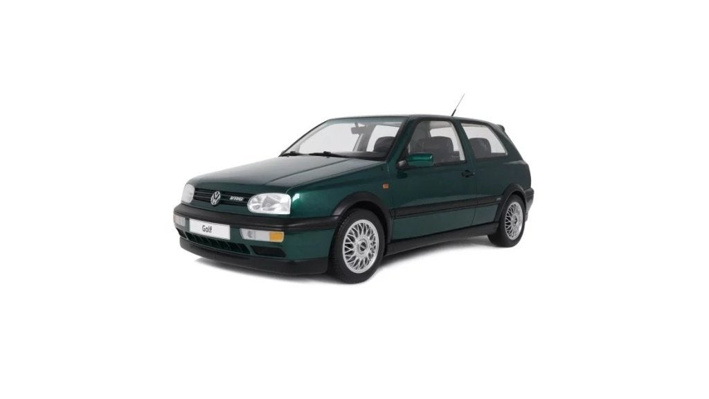 Volkswagen Golf III VR6 Carat Dragon Green 1992 / OttOmobile, Rue de L' Ecusson 2, 56120 Josselin France, Nieuw, Ophalen of Verzenden