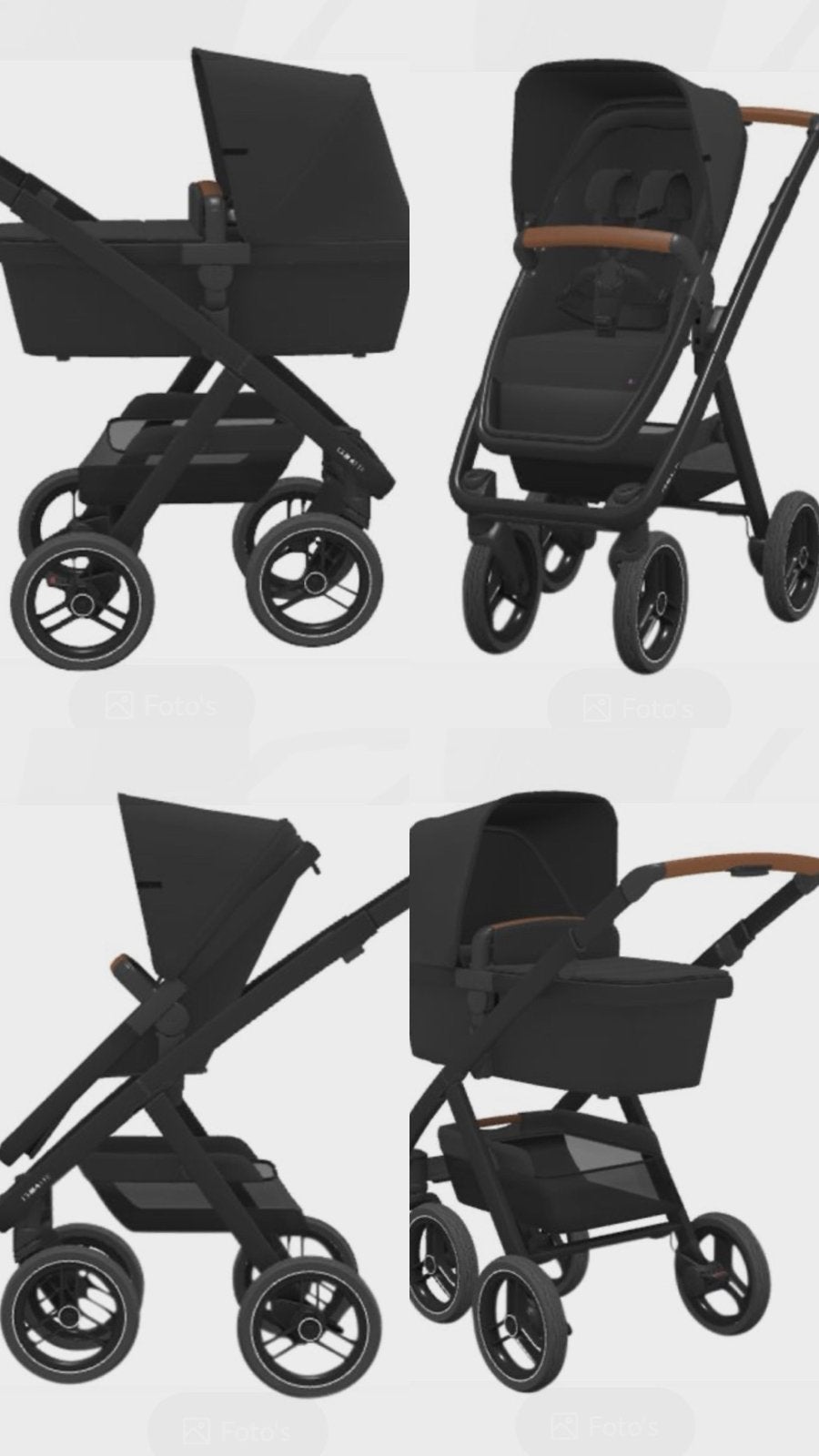 Dubatti kinderwagen, Ophalen, Zo goed als nieuw