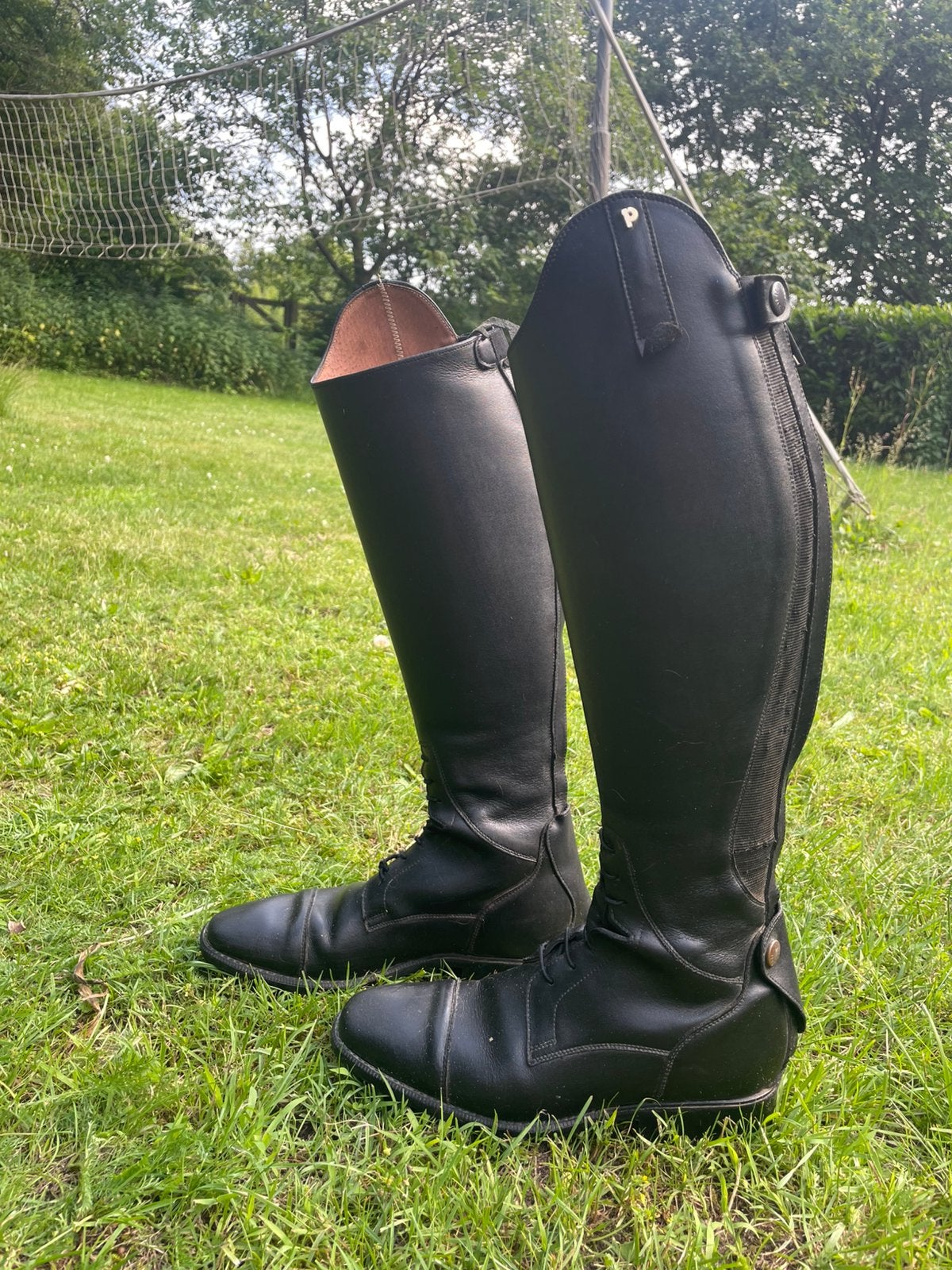 Leren rijlaarzen Petri maat 39, Dieren en Toebehoren, Paardrijkleding, Ophalen of Verzenden, Zo goed als nieuw, Dressuur, Schoeisel