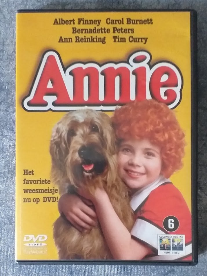 DVD: De musical Annie uit 1981 [4930]  [CdDVKi], Cd's en Dvd's, Alle leeftijden, Overige genres, Ophalen of Verzenden, Zo goed als nieuw