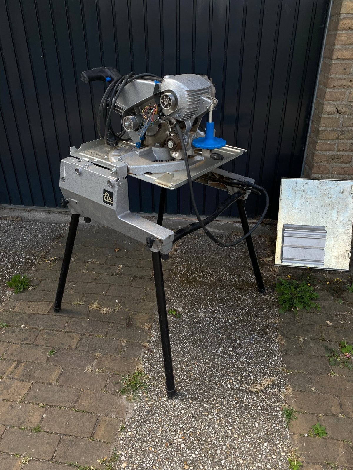 Zaagtafel Elu TGS 173/A4 voor onderdelen, Gebruikt, 70 mm of meer, Ophalen of Verzenden, Afkortzaag