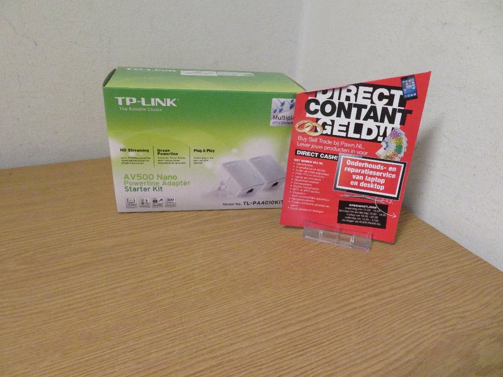 TP-Link TL-PA4010 Kit - Powerline | Pawn Eindhoven, Computers en Software, Powerlines, Gebruikt, Ophalen