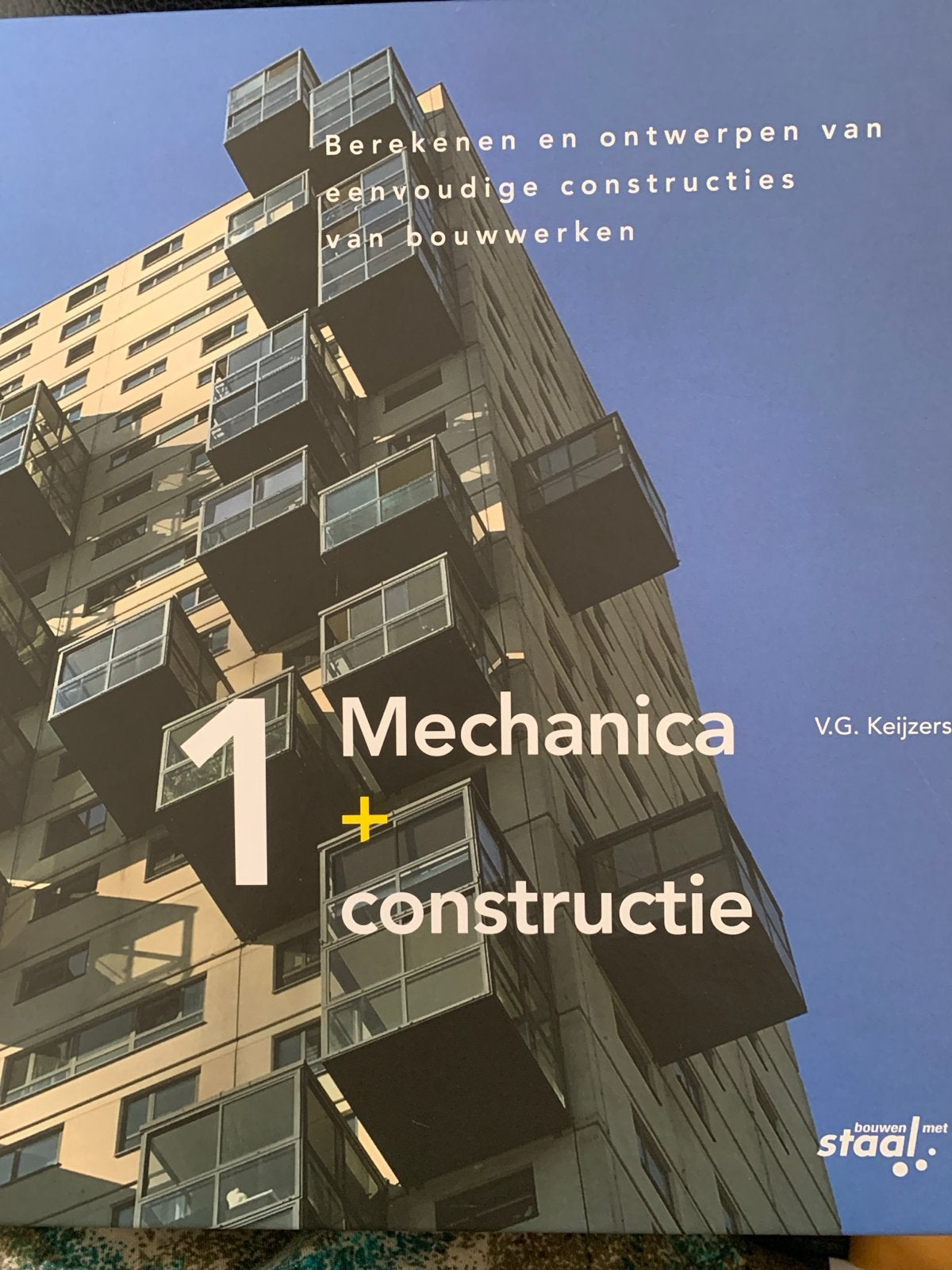 Mechanica + constructie - V.G. Keijzers, Boeken, Ophalen of Verzenden, Beta, Zo goed als nieuw, HBO