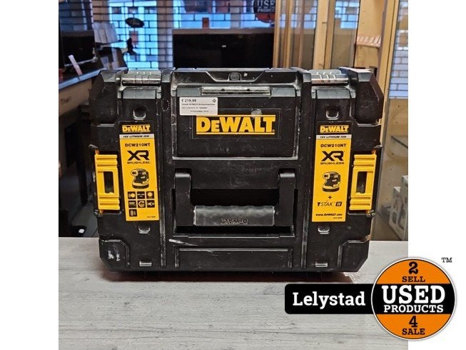 Dewalt DCW210 Schuurmachine Incl: 2 Accu's en Oplader