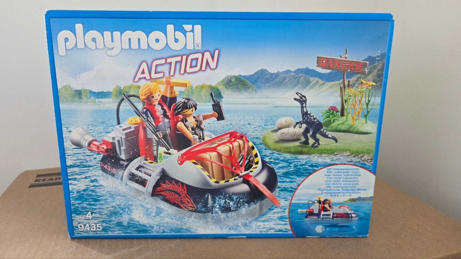 Playmobil 9435 Hovercraft met onderwater motor nieuw in doos, Kinderen en Baby's, Speelgoed | Playmobil, Complete set, Nieuw, Ophalen of Verzenden