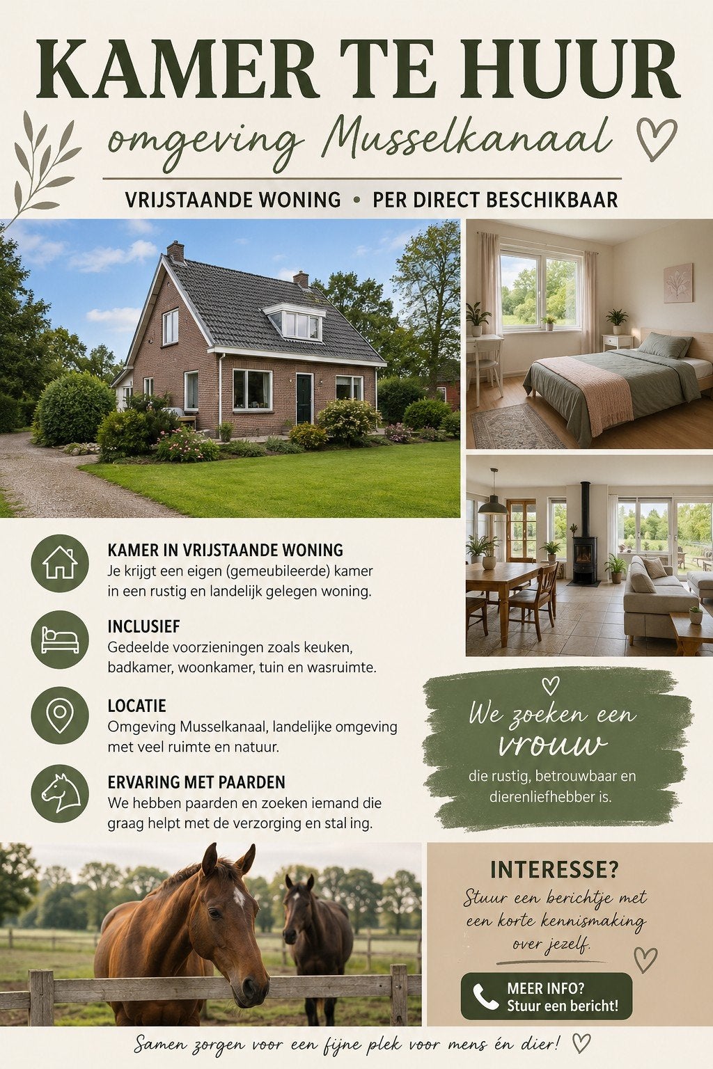 kamer te huur per direct, Huizen en Kamers, Groningen