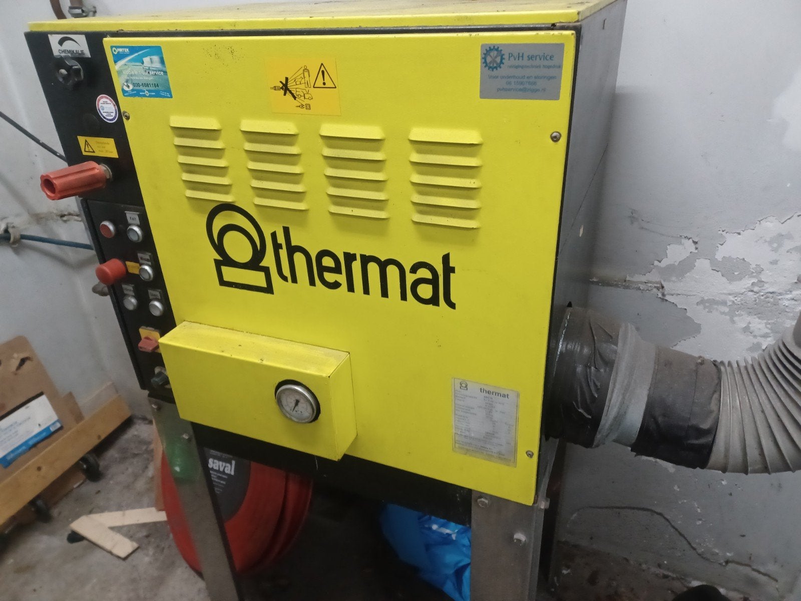 hogedruk reiniger wasstraat thermat hrg 50, Ophalen, Gebruikt