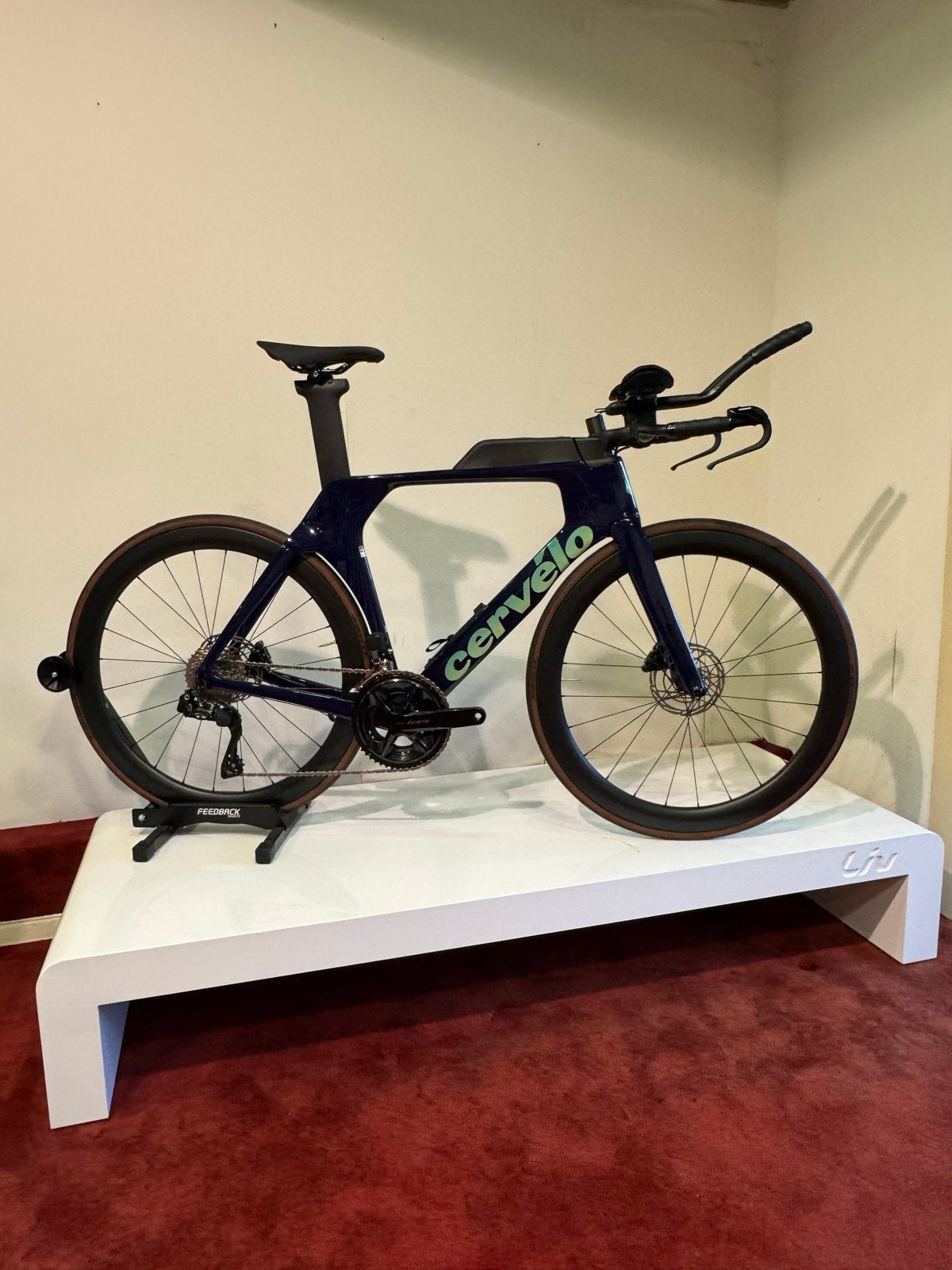 Cervélo P-Series - 105 Di2 tijdrit fiets - Maat 54 - carbon, Overige merken, 28 inch, Carbon, Heren