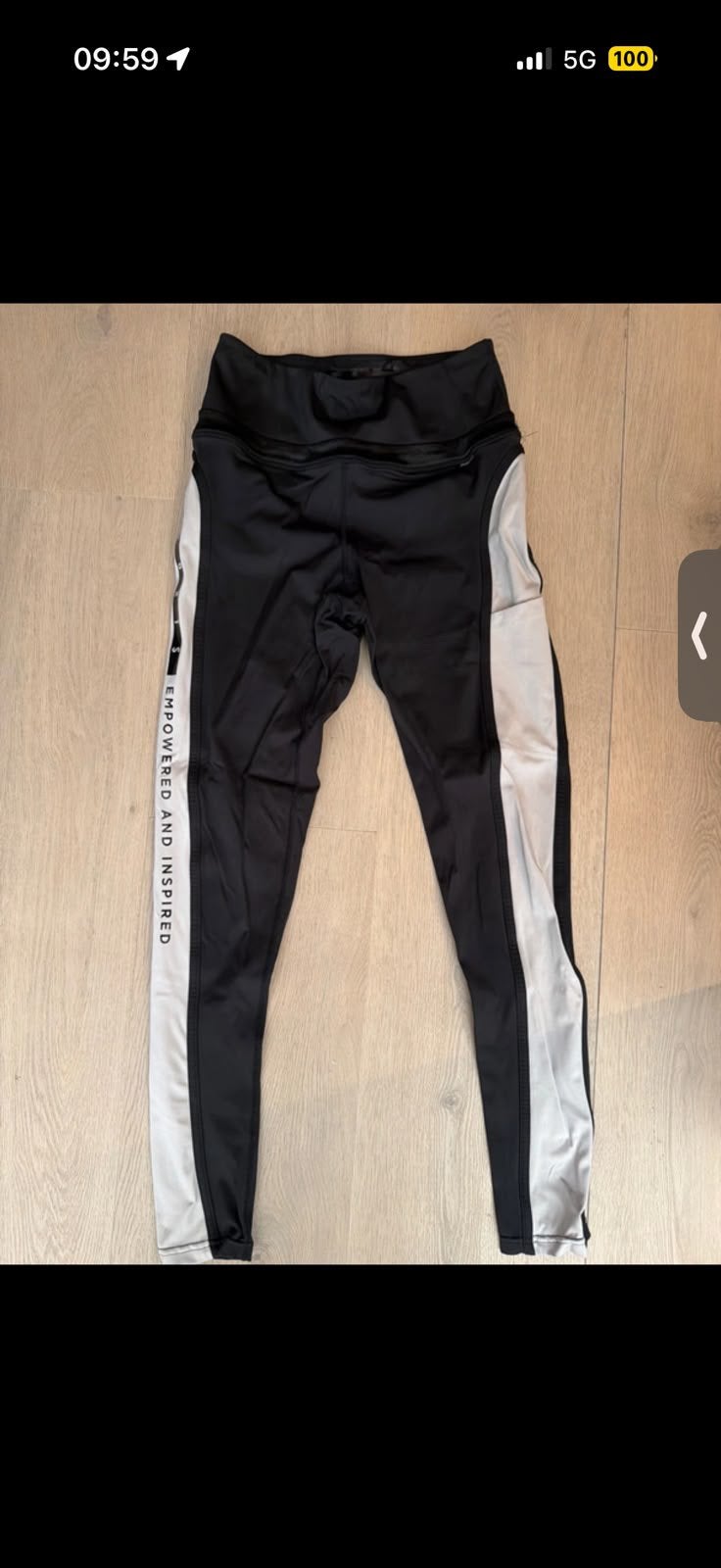 Goldbergh sportbroek, Kleding | Dames, Ophalen of Verzenden, Zo goed als nieuw, Zwart, Fitness of Aerobics